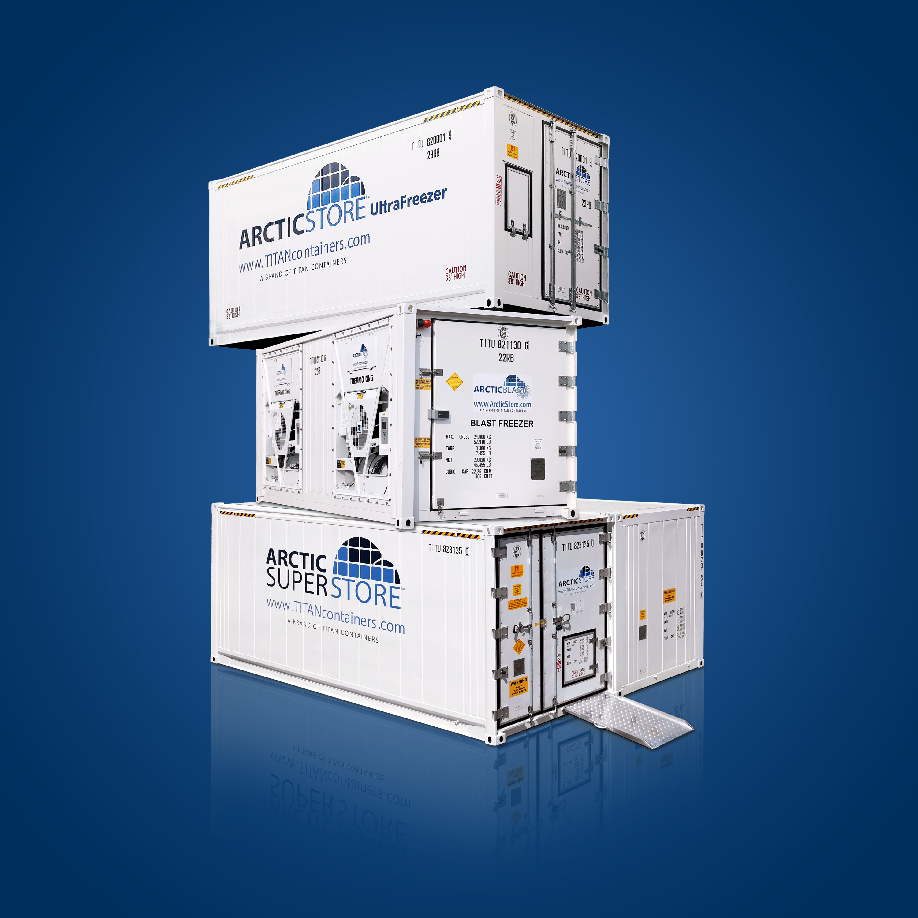 Arcticstore stack - TITAN Containers