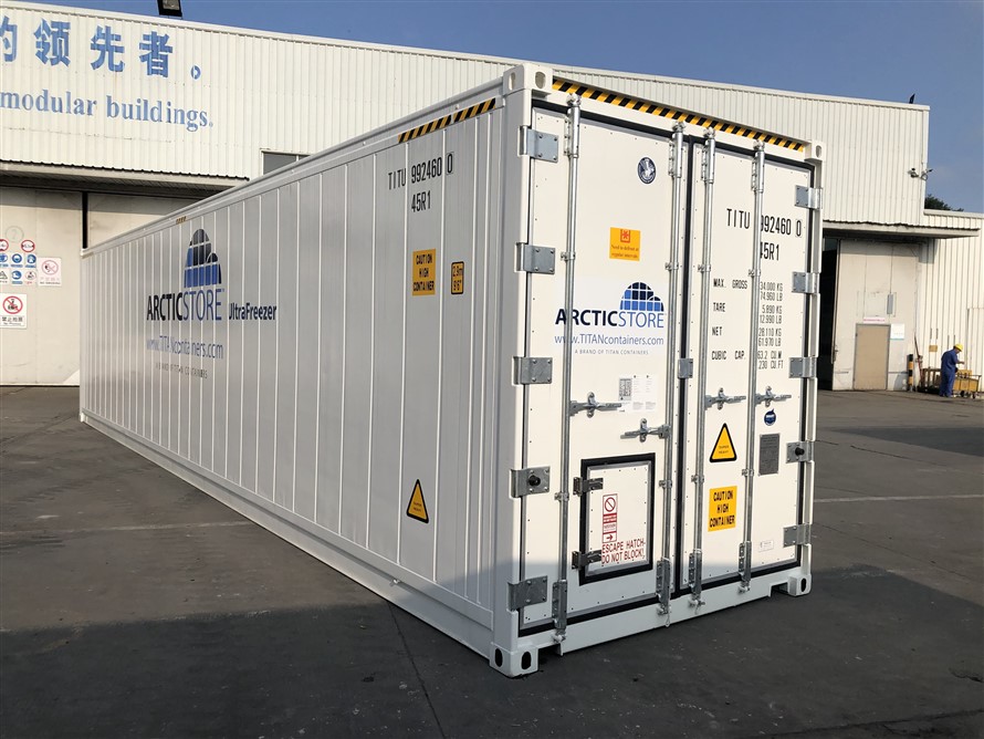 Ultrafreezer Blast Freezer - TITAN Containers