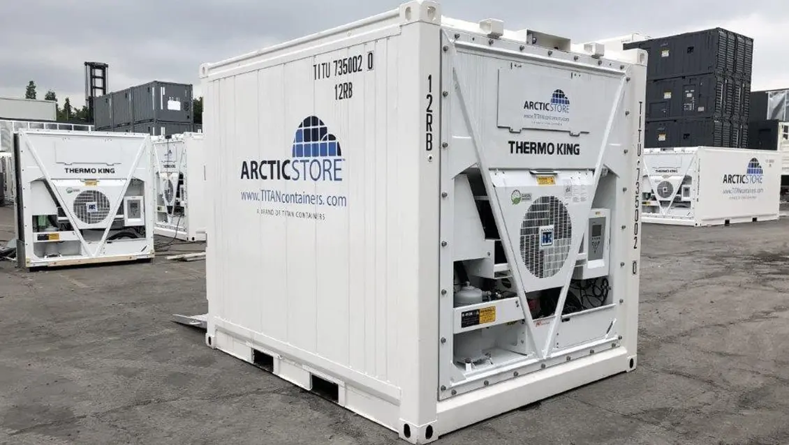 10stopový chladicí kontejner ArcticStore – pronájem chladicího skladovacího prostoru