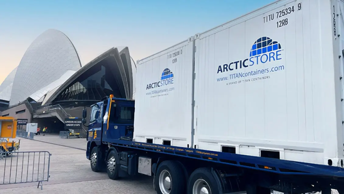 10stopový chladicí kontejner ArcticStore – pronájem chladicího skladovacího prostoru