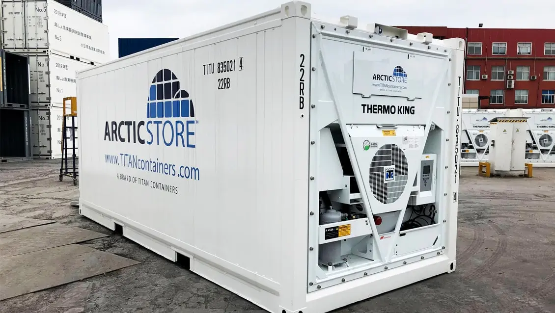 20stopé chladicí skladovací řešení ArcticStore k pronájmu – Chladicí kontejnery