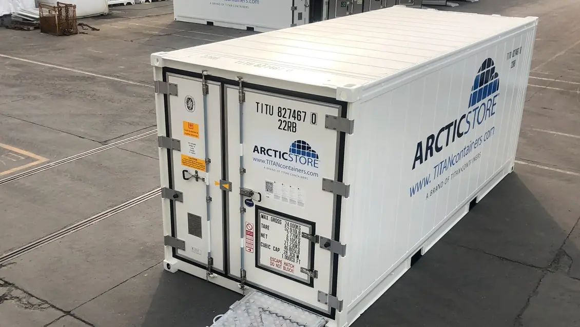 20stopé chladicí skladovací řešení ArcticStore k pronájmu – Chladicí kontejnery