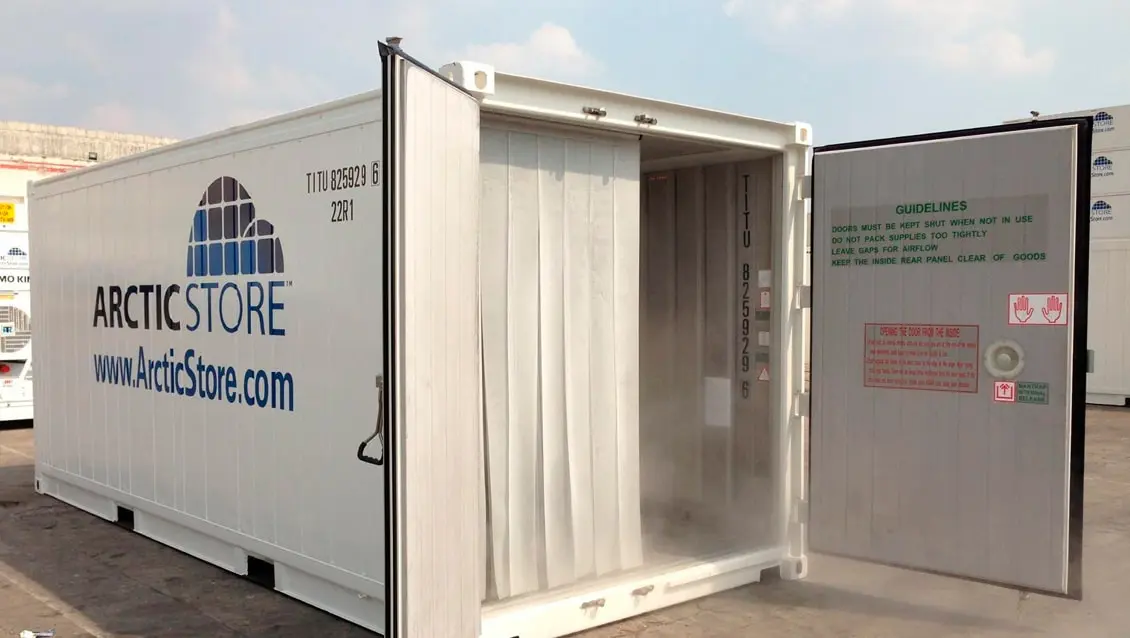 20stopé chladicí skladovací řešení ArcticStore k pronájmu – Chladicí kontejnery