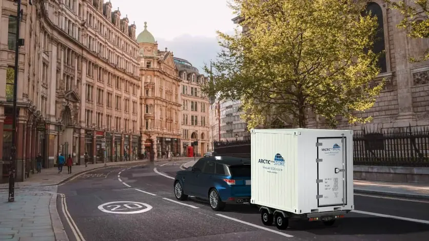 Arctic MiniStore – mobilní chladicí sklad k pronájmu