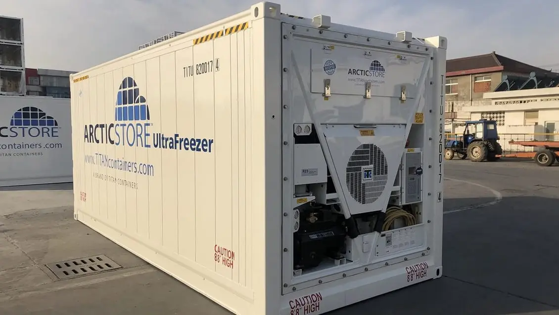Arctic UltraFreezer 20 stop – chladicí kontejner k pronájmu