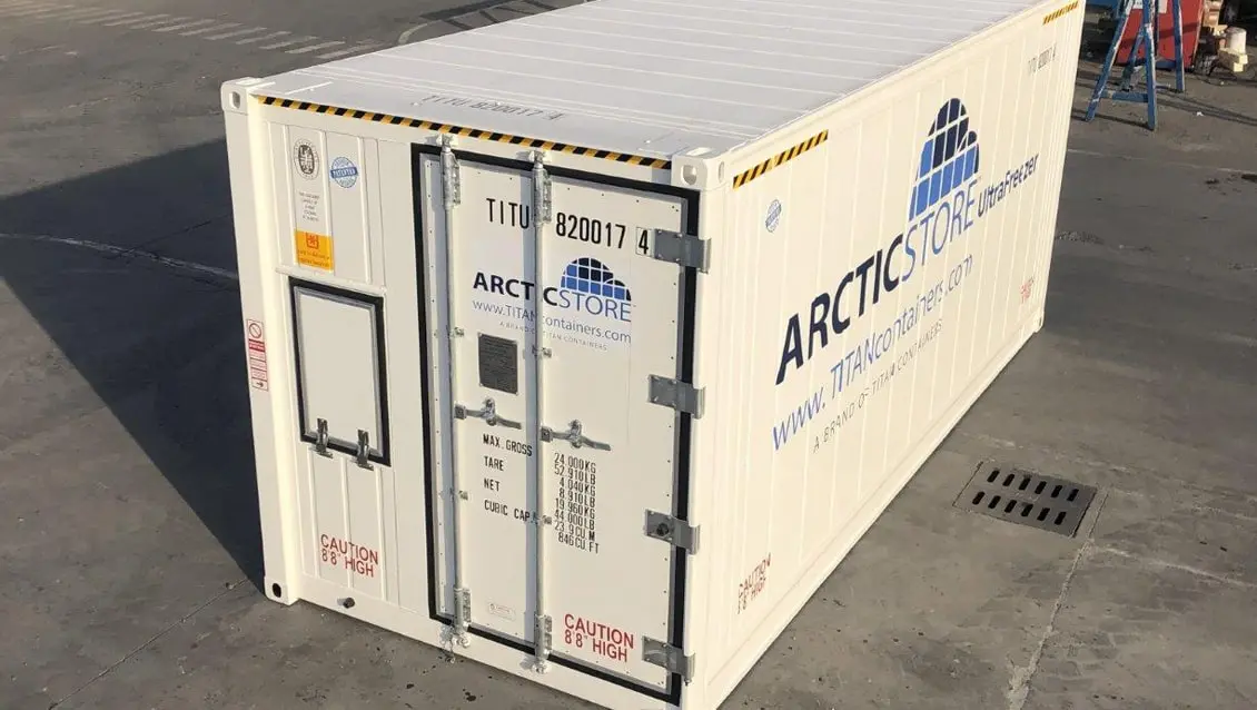 Arctic UltraFreezer 20 stop – chladicí kontejner k pronájmu