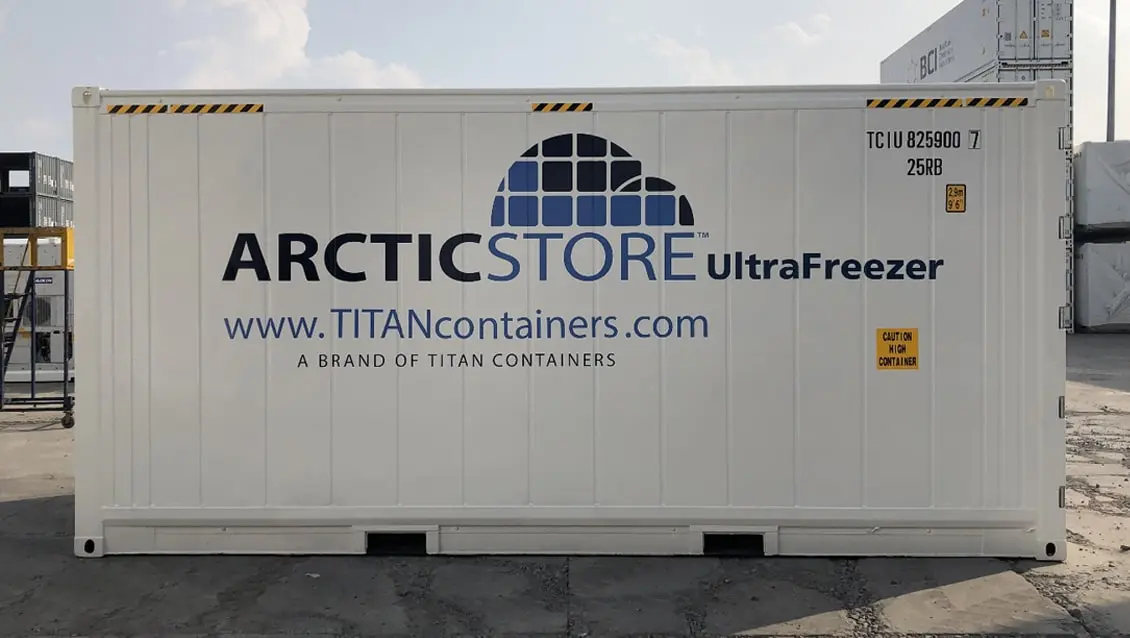 Arctic UltraFreezer 20 stop – chladicí kontejner k pronájmu
