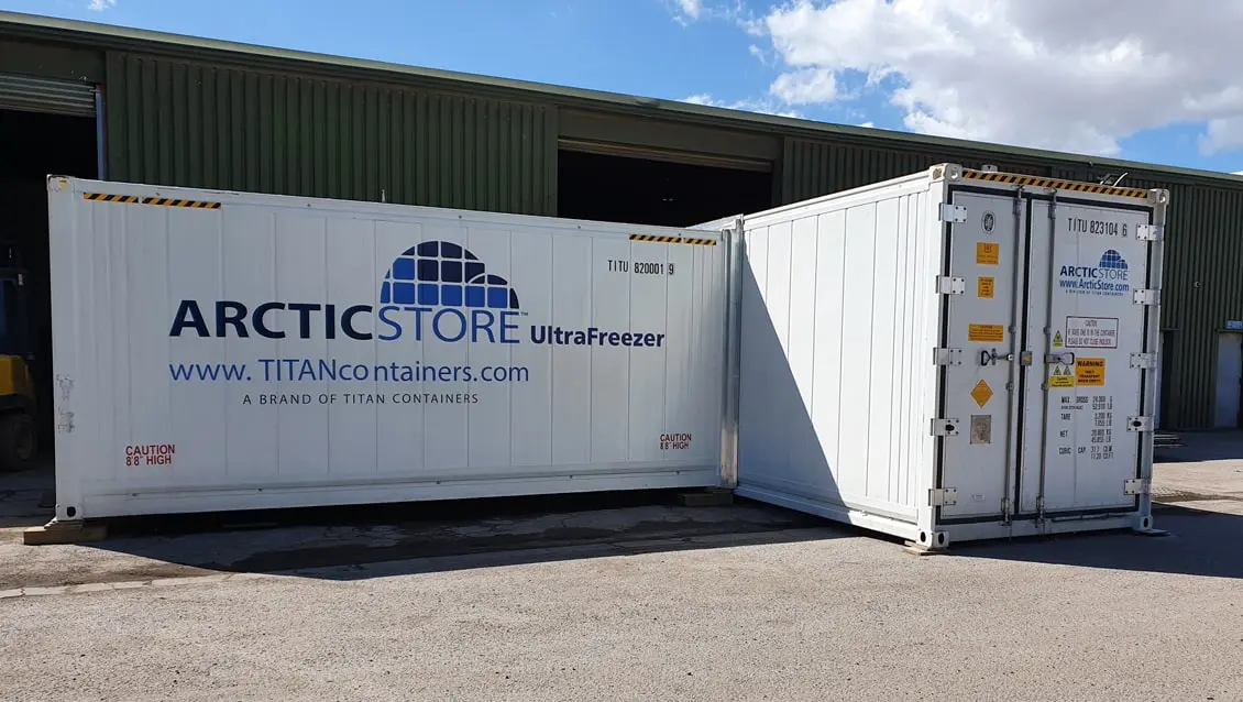 Arctic UltraFreezer 20 stop – chladicí kontejner k pronájmu