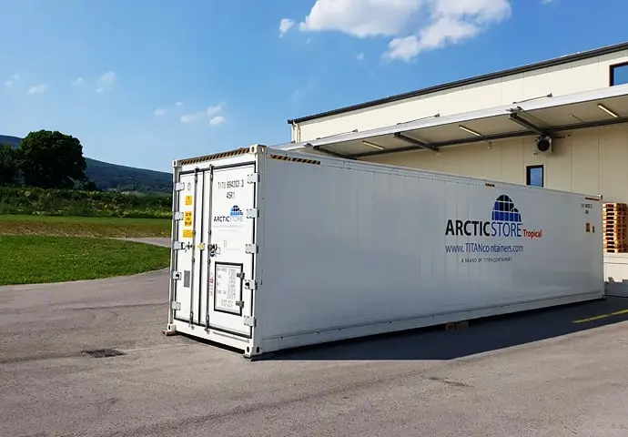 40stopé chladicí kontejnery ArcticStore Tropical k pronájmu