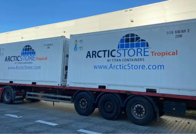 ArcticStore Tropical - Řešení chladících skladovacích kontejnerů