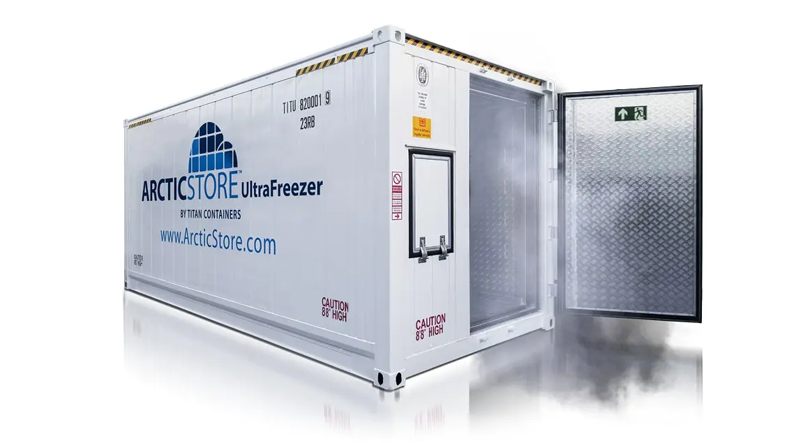 Chladicí sklad ArcticStore UltraFreezer – chladírenské kontejnery