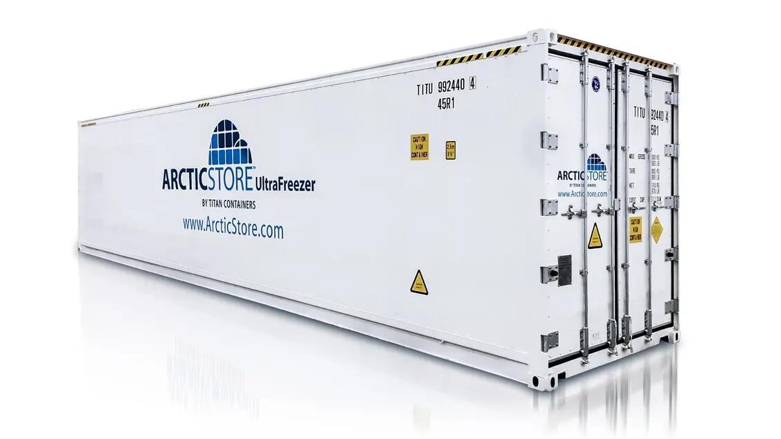 Chladicí sklad ArcticStore UltraFreezer – chladírenské kontejnery