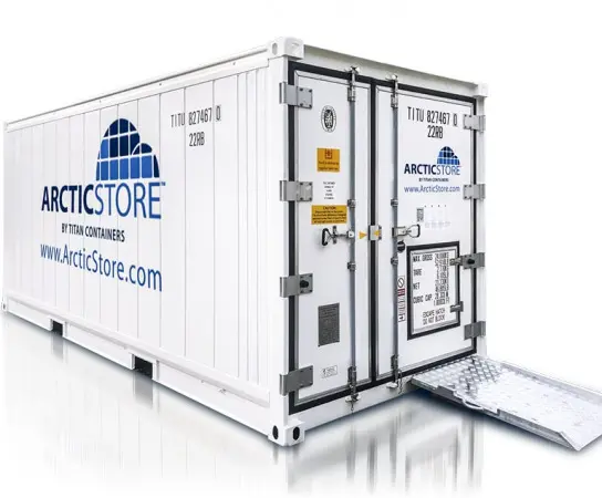 Chladírenské kontejnery – 20stopý chladicí sklad ArcticStore