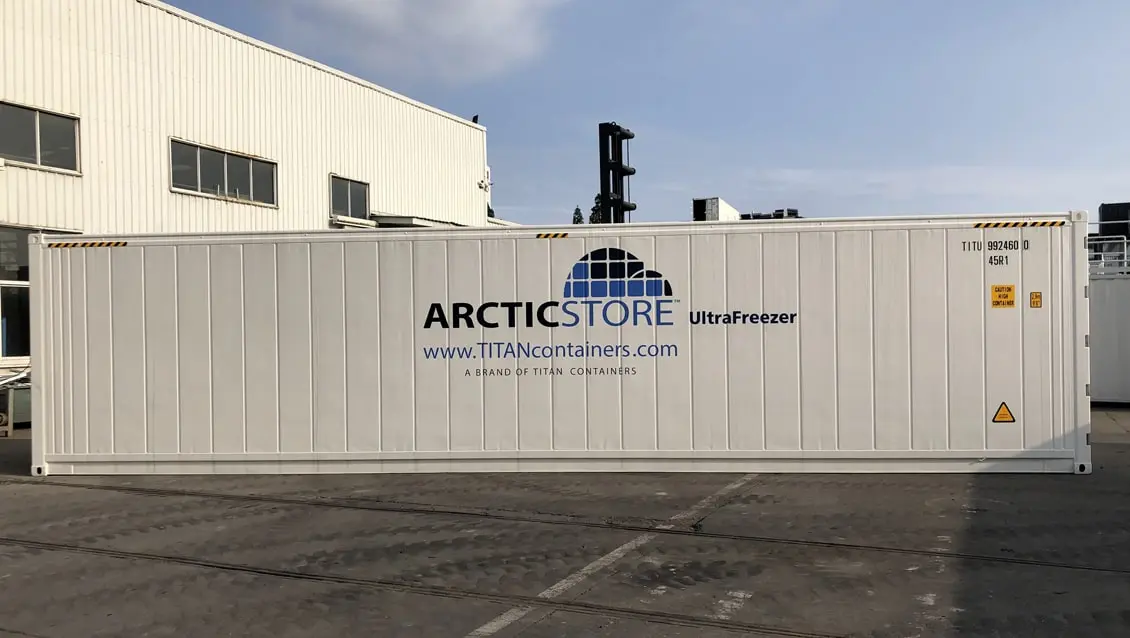 Chladicí sklad UltraFreezer 40 stop – chladicí kontejnery s mrazákem