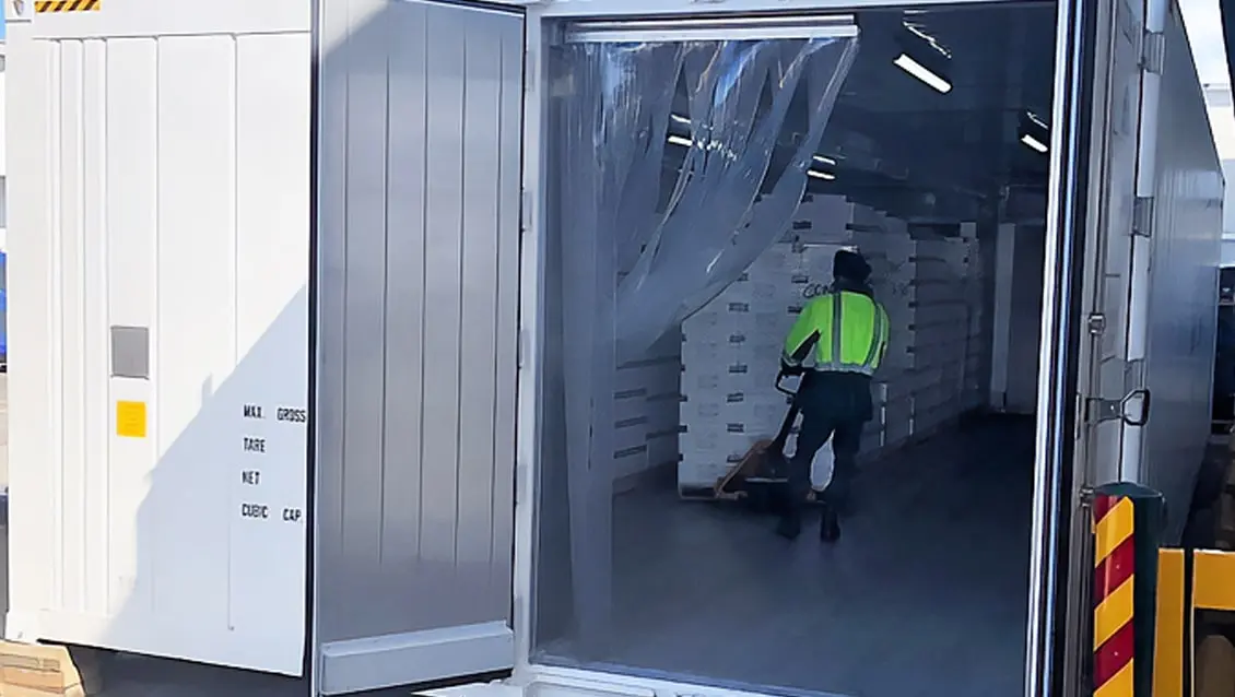 Modulární chladicí kontejnery Arctic SuperStore 20 stop k pronájmu