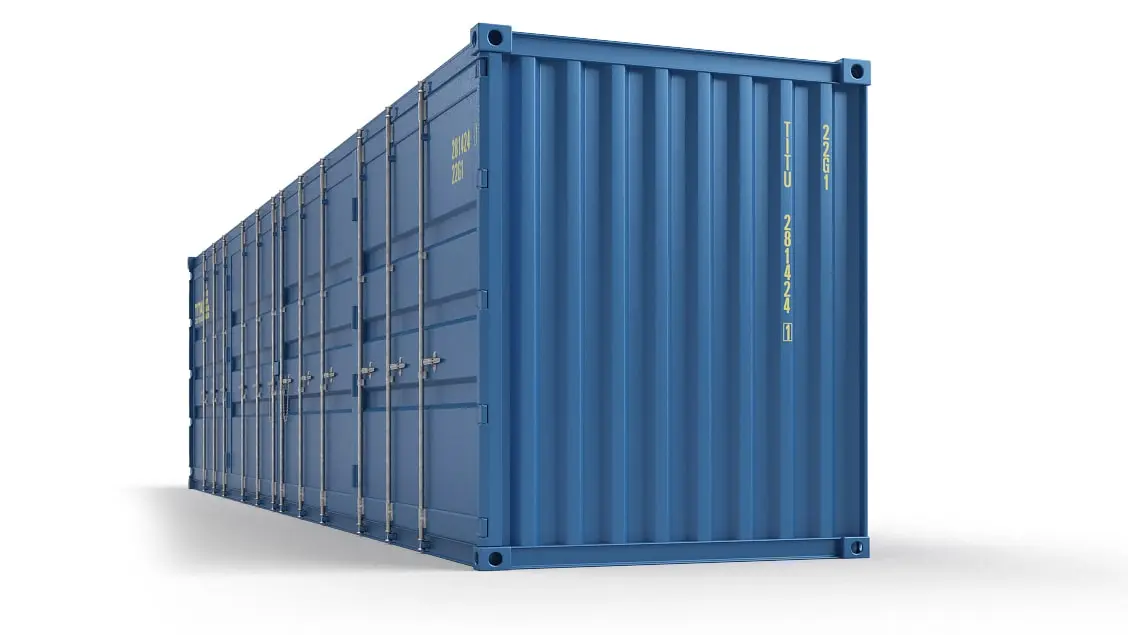 40stopé kontejnery High Cube s bočním otevíráním na prodej