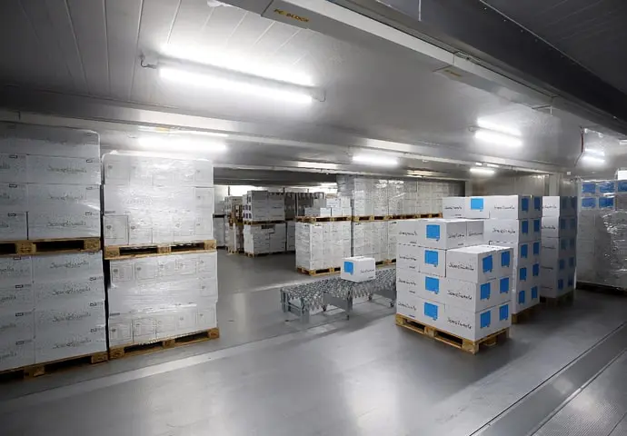 Modulární chladírenské kontejnery Superstore, chladicí sklad k pronájmu