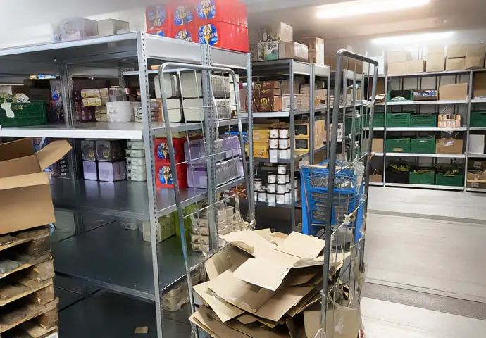 Modulární chladírenské kontejnery Superstore, chladicí sklad k pronájmu