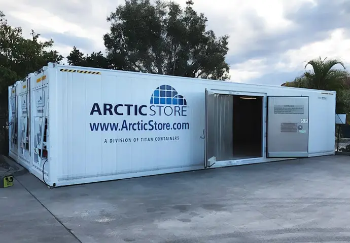 Chladicí sklad SuperStore, modulární chladírenské kontejnery k pronájmu