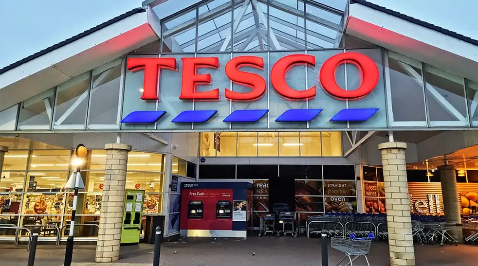 Tesco – chladicí sklad. Chladírenské kontejnery