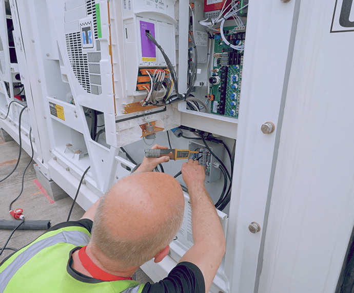 Elektrická instalace – příslušenství kontejnerů