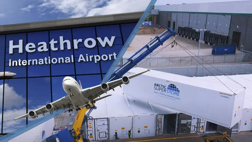 Instalace SuperStore na letišti Heathrow – řešení chladicího skladu