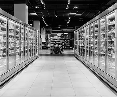 Supermarkety a maloobchod – chladicí sklad