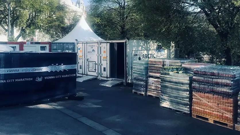 Chladicí sklad pro akce a catering