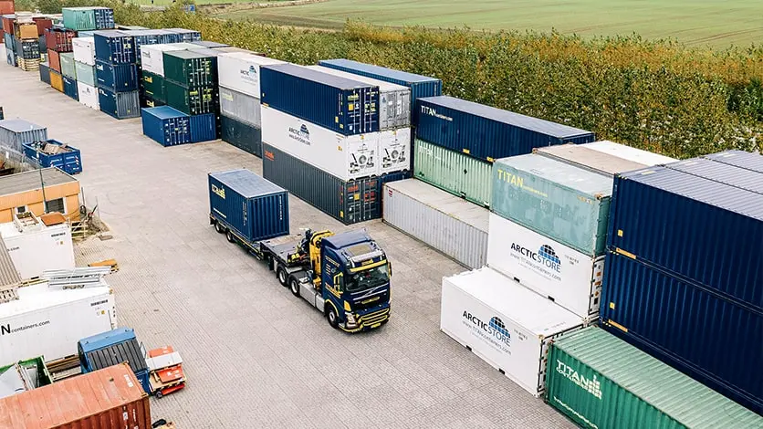 Kontejnerová depa společnosti TITAN Containers