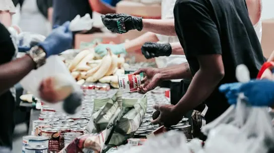 Bezpečné skladování pro Yorkshirskou potravinovou banku