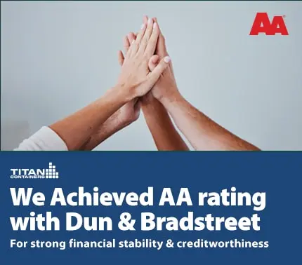 TITAN Awarded with AA-Rating