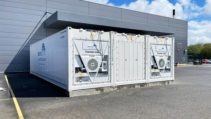 Modulární řešení chladicího skladu Arctic SuperStore pro supermarkety a maloobchod