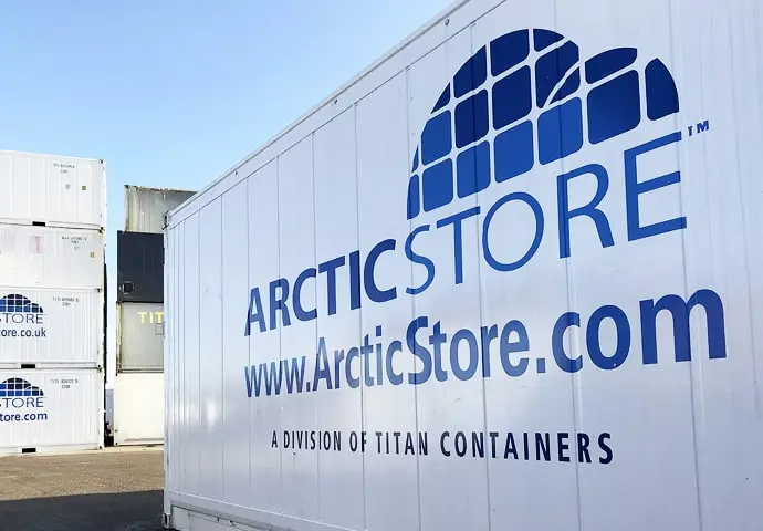 Chladicí a mrazicí sklad ArcticStore, chladírenské a mrazírenské kontejnery k pronájmu