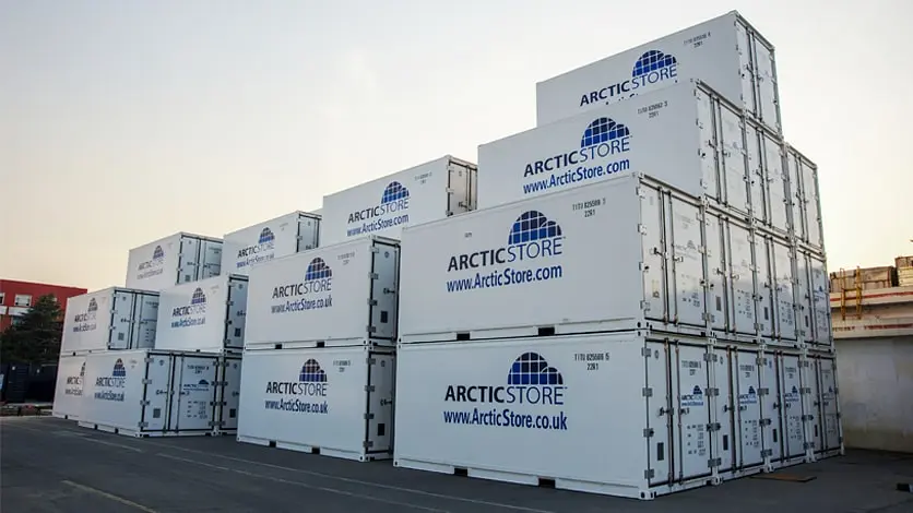 Řešení chladicího skladu ArcticStore - chladicí kontejnery pro logistiku chladicích řetězců