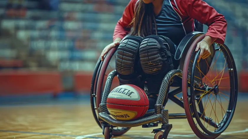 paralympijská ragbyová hráčka