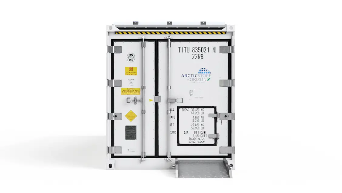 40ft ArcticStore Horizon Udržitelný Chladírenský Kontejner