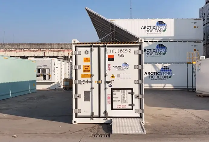 Energy-Efficient Refrigerated Containers ArcticStore Horizon