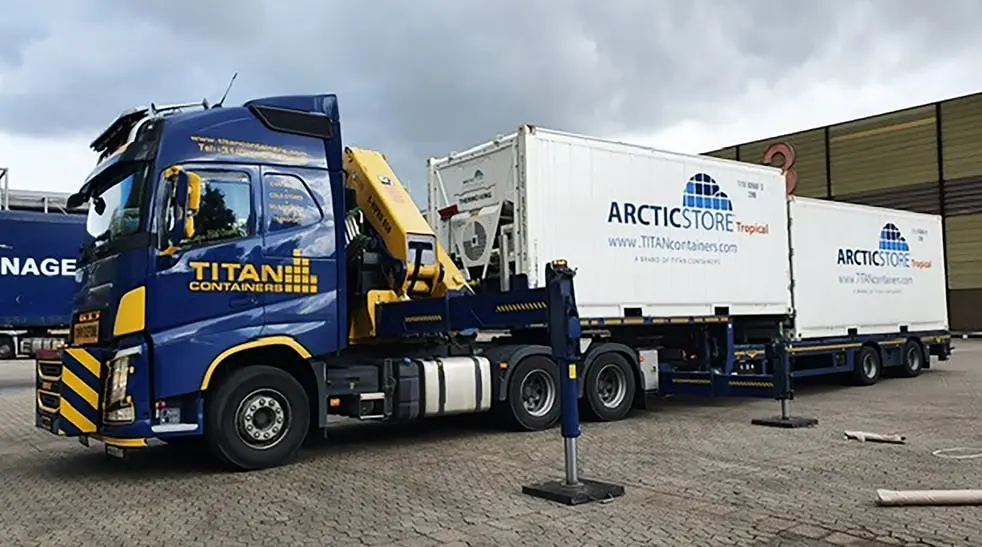 Chladicí kontejnery ArcticStore pro německý veletrh