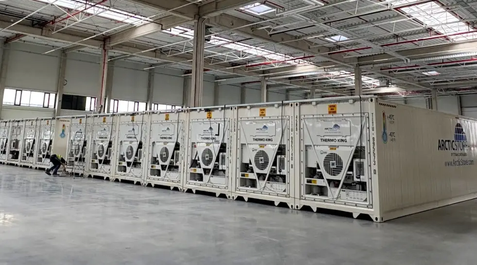 ArcticStore Cold Storage – Pronájem chladírenských kontejnerů
