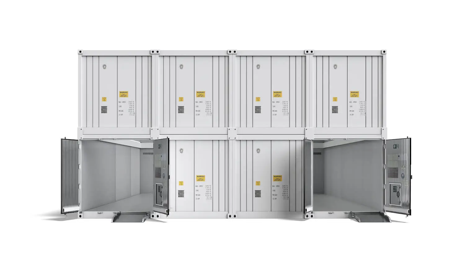 Arctic MegaStore vysokokapacitní modulární řešení chlazeného skladování od TITAN Containers.