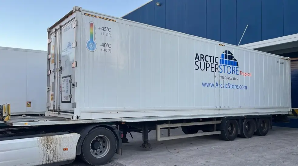 Logistika chladírenského řetězce v Arctic Superstore