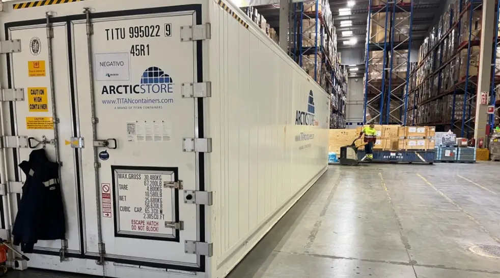 Logistika chladírenského řetězce v Arctic Superstore